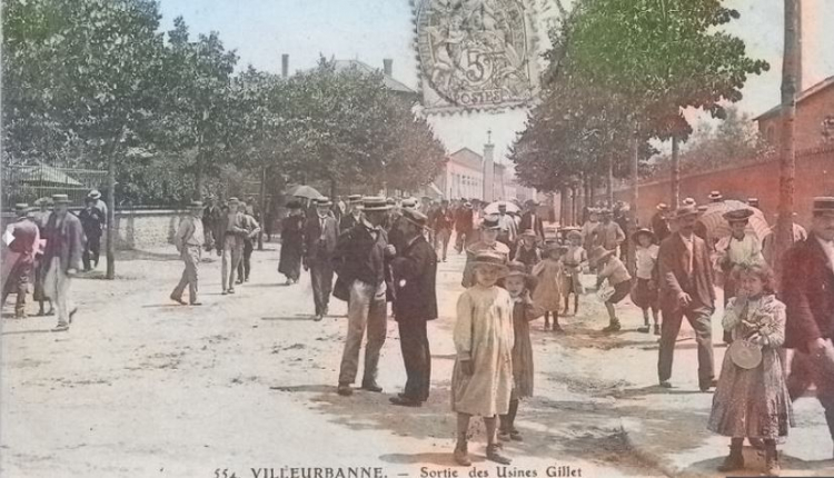 Le Villeurbanne d’il y a un siècle colorisé